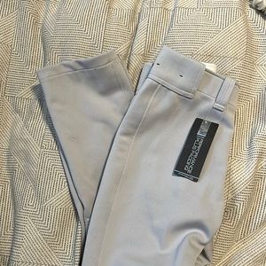Mizuno grey baseball pants YXL. NWT